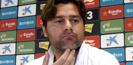 El entrenador argentino del RCD Espanyol, Mauricio Pochettino