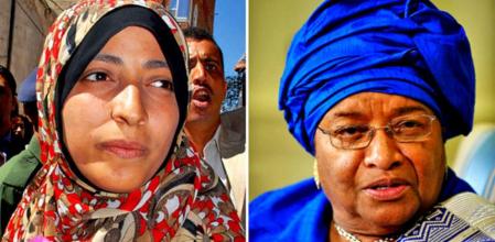 La activista yemení Tawakkul Karman, la presidenta liberiana Ellen Johnson-Sirleaf y la activista liberiana Leymah Gbowee recibirán el Premio Nobel de la Paz 2011