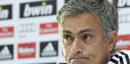 José Mourinho, en un momento de la rueda de prensa