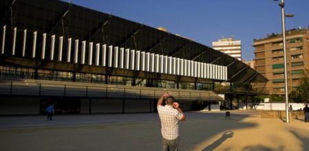 Vista de las obras del Canòdrom