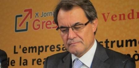 El presidente de la Generalitat, Artur Mas, en Tarragona