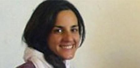 La madrileña Ainhoa Fernández de Rincón, representante de la Asociación de Amigos del Pueblo Saharaui de Extremadura