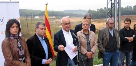 Duran, durante su parlamento en Vilademuls (Girona).
