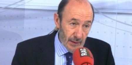El candidato del PSOE, Alfredo Pérez Rubalcaba.