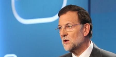 Mariano Rajoy, aspirante a presidente del Gobierno español por el PP