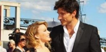 Kylie Minogue y Andrés Velencoso en los ARIA Awards