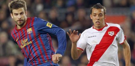 Gerard Piqué vio la quinta amarilla frente al Rayo Vallecano y no jugará ante el Levante