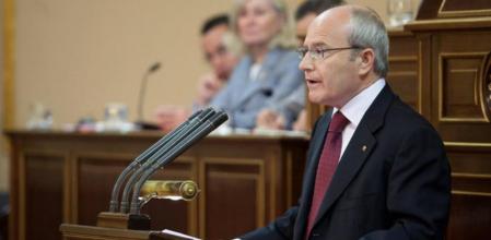 José Montilla en el Senado, cuando todavía era president de la Generalitat