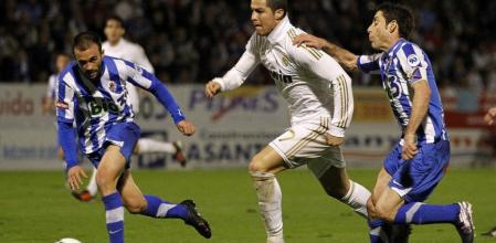 Cristiano Ronaldo quería olvidar el clásico contra la Ponferradina