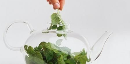 Una forma de beneficiarse de las plantas aromáticas es tomando infusiones, como en la imagen