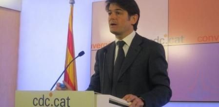 El presidente del grupo de CiU Oriol Pujol