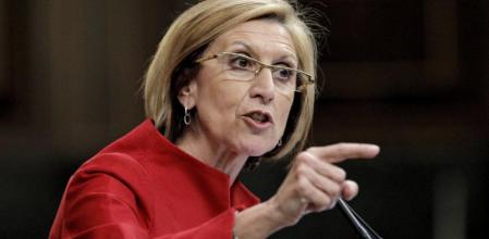 La portavoz de UPyD, Rosa Díez.