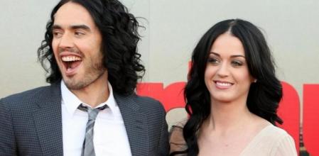 Katy Perry y Russell Brand