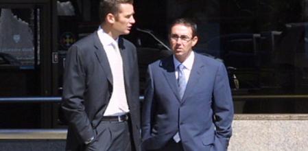 Iñaki Urdangarin y su socio, Diego Torres, en una imagen de archivo