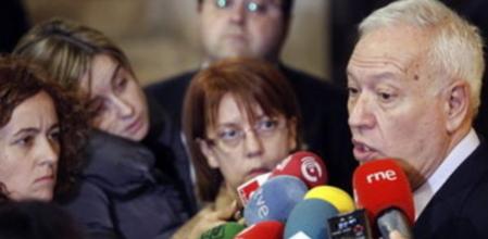 El ministro de Exteriores, García Margallo, en Valencia