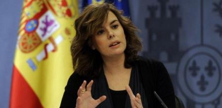 Soraya Sáenz de Santamaría explica las nuevas medidas adoptadas por el Gobierno en rueda de prensa