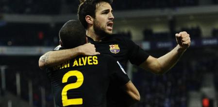 Cesc abrió la lata en el minuto 15