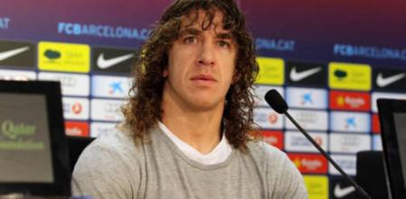 El capitán del FC Barcelona, Carles Puyol