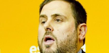 El presidente de ERC, Oriol Junqueras