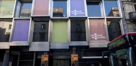 Antigua sede del Memorial Democrático, situada en la Via Laietana de Barcelona