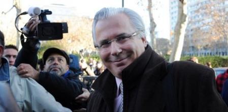 El juez Garzón, a su llegada a la sede del Tribunal Supremo