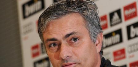 José Mourinho, en rueda de prensa