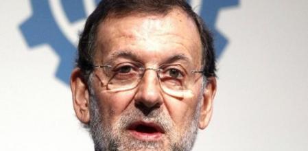 El presidente del Gobierno, Mariano Rajoy, pronuncia unas palabras durante la inauguración hoy del VI Foro de Liderazgo Turístico de Exceltur.