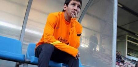 El Barça ha estrenado hoy su nueva equipación de entrenamiento