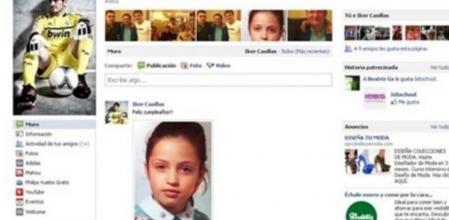 Pantallazo del Facebook de Iker Casillas