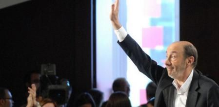 Rubalcaba en el 38 Congreso del PSOE