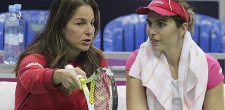 Arantxa, la capitana española en la Copa Federación