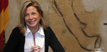 La vicepresidenta del Govern de la Generalitat, Joana Ortega