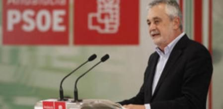 Griñán, en la reunión del comité director del PSOE-A