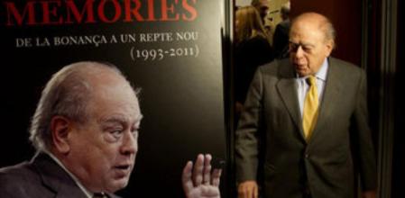 Jordi Pujol, durante la presentación del tercer volumen de sus memorias en el Hotel Majestic de Barcelona