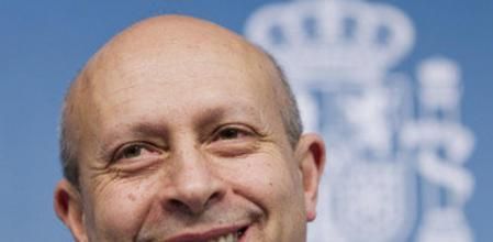 El ministro de Educación, Cultura y Deportes, Juan Ignacio Wert