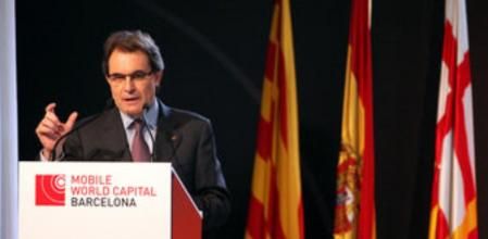 El presidente de la Generalitat, Artur Mas