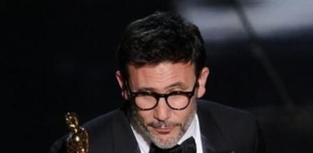 Michel Hazanavicius agradece el Oscar como mejor director por 'The Artist'
