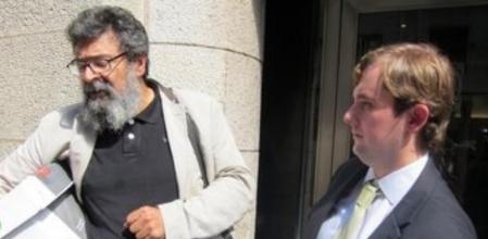 Francisco Caja y Ángel Escolano, de Convivencia Cívica Catalana (CCC).