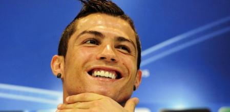 Cristiano Ronaldo, en rueda de prensa.