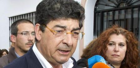 El vicepresidente del Gobierno andaluz y coordinador general de IULV-CA, Diego Valderas