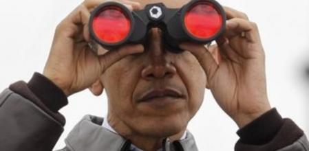 Obama en la zona desmilitarizada entre las dos Coreas