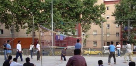 Barrio de Sant Roc, en Badalona