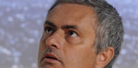 José Mourinho, en el estadio del Apoel