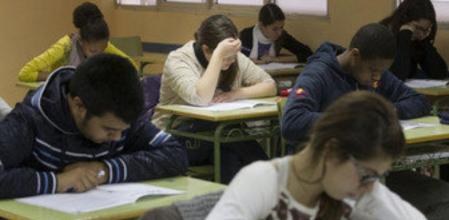 Alumnos de 4º de ESO en clase