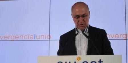 Josep Antoni Duran en rueda de prensa.