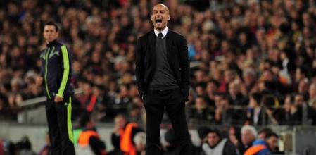 Josep Guardiola, entrenador del FC Barcelona