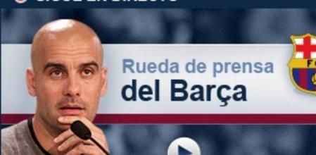 Rueda de prensa de Pep Guardiola
