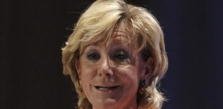 La presidenta de la Comunidad de Madrid, Esperanza Aguirre.