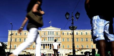 Exterior de parlamento griego