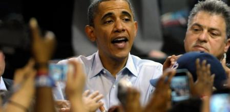 Obama, de campaña en la Virginia Commonwealth University